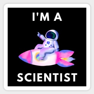 I am a Space Scientist Sticker